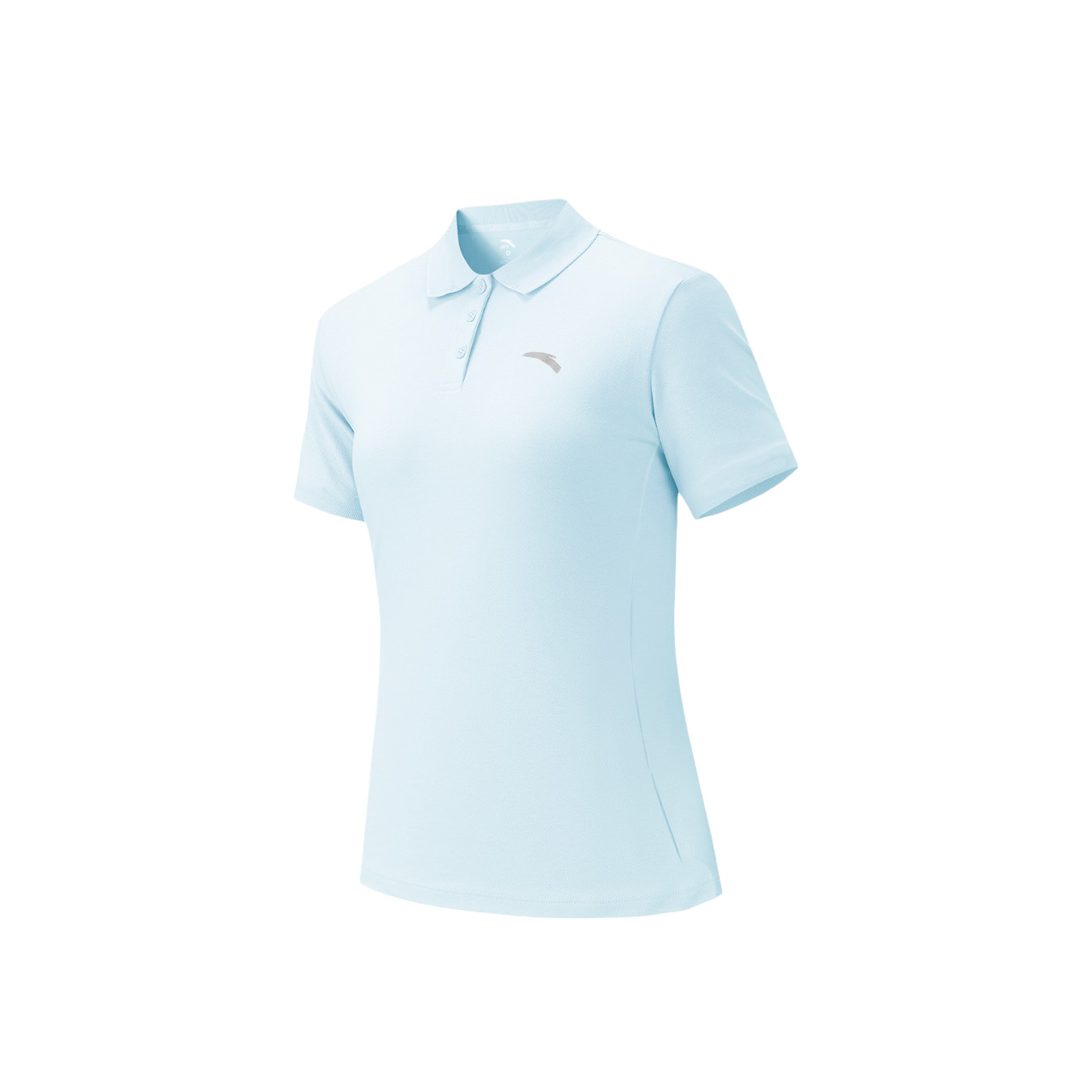 Женская футболка Anta Anta Polo (голубая)