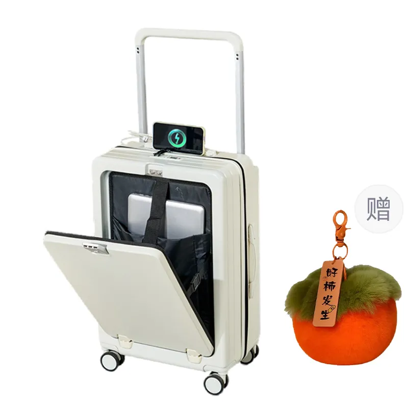 BRINCH PC Suitcase Luggage 20 Inch, 24 Inch, 26 Inch Unisex White/Athenian Black/Mint Blue/Lemon/Jasmine Green