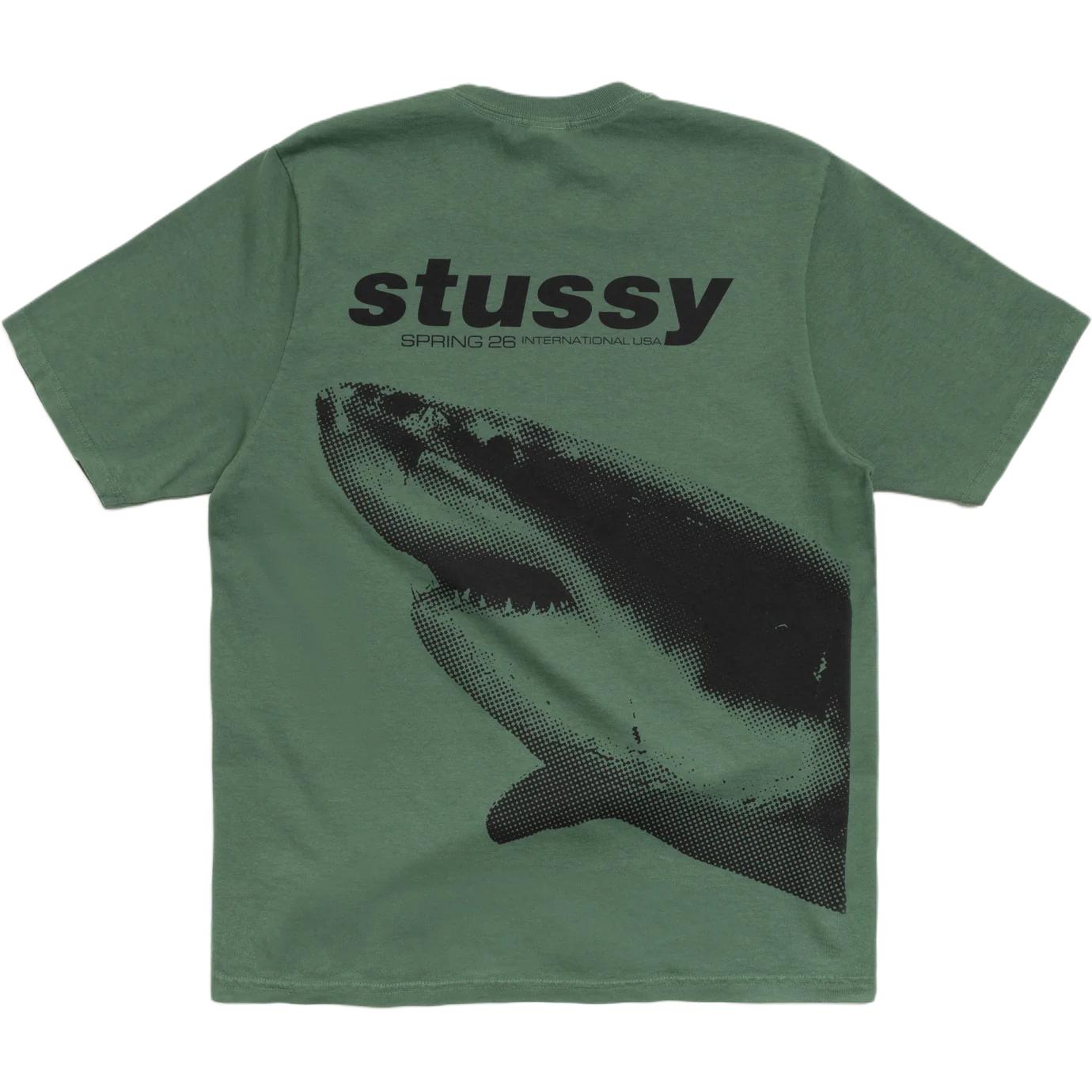 Футболка Stussy SHARK TEE (черная)