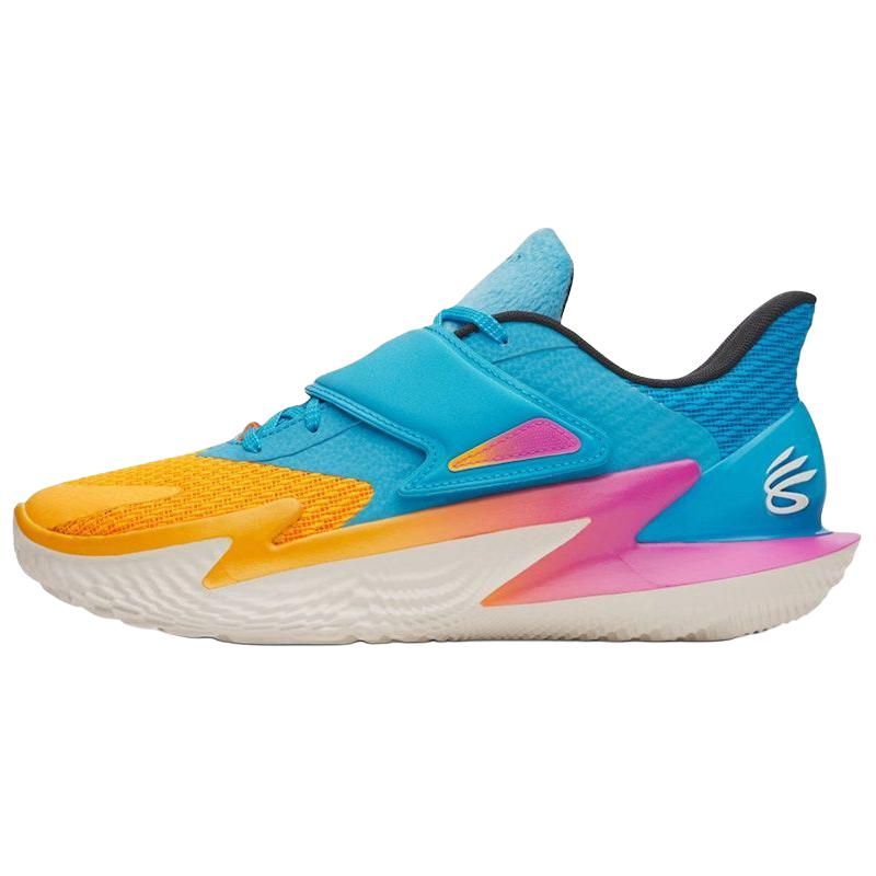 Мужские кроссовки Under Armour Curry Fox 2 (сине-желтые)