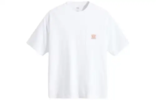 Levi's Short Sleeve Workwear T Shirt T Shirt Men's White