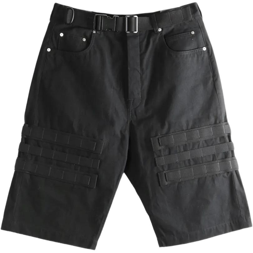 Мужские шорты RICK OWENS Cargo Shorts (черные)