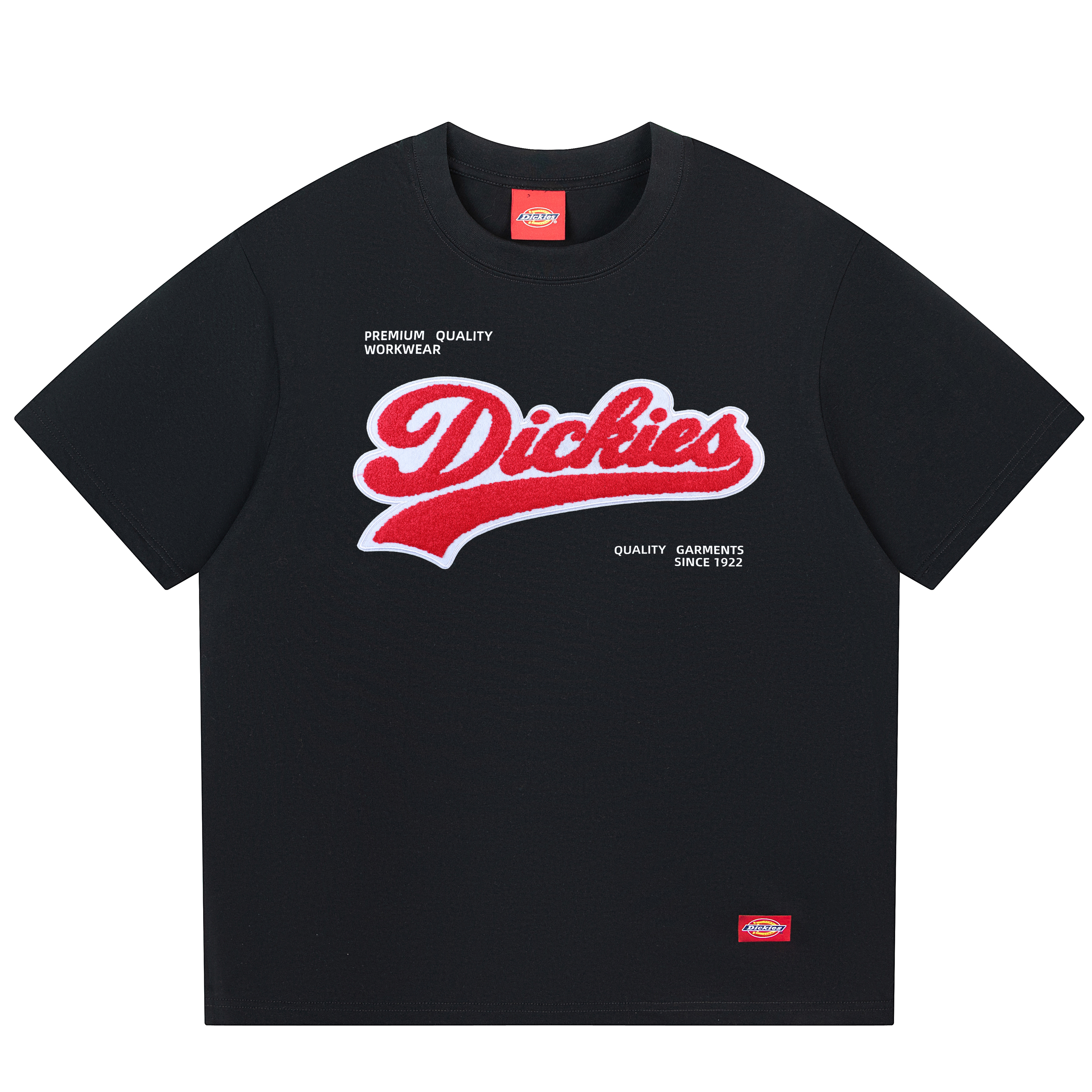 Футболка Dickies 320g American Retro (черная)