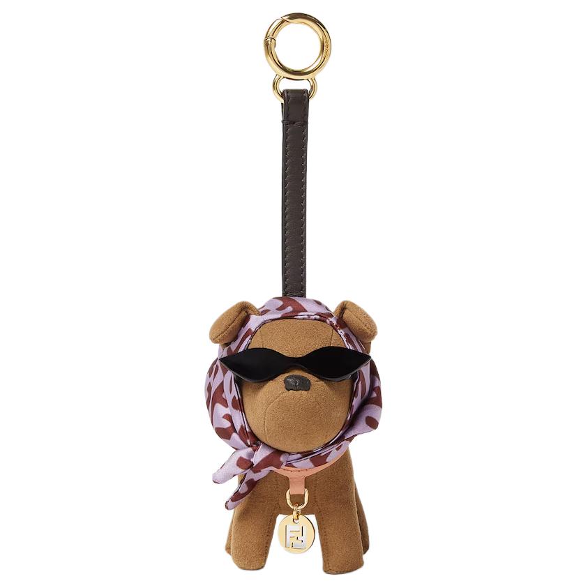 Женский брелок Fendi FENDI 【26】FF (коричневый)
