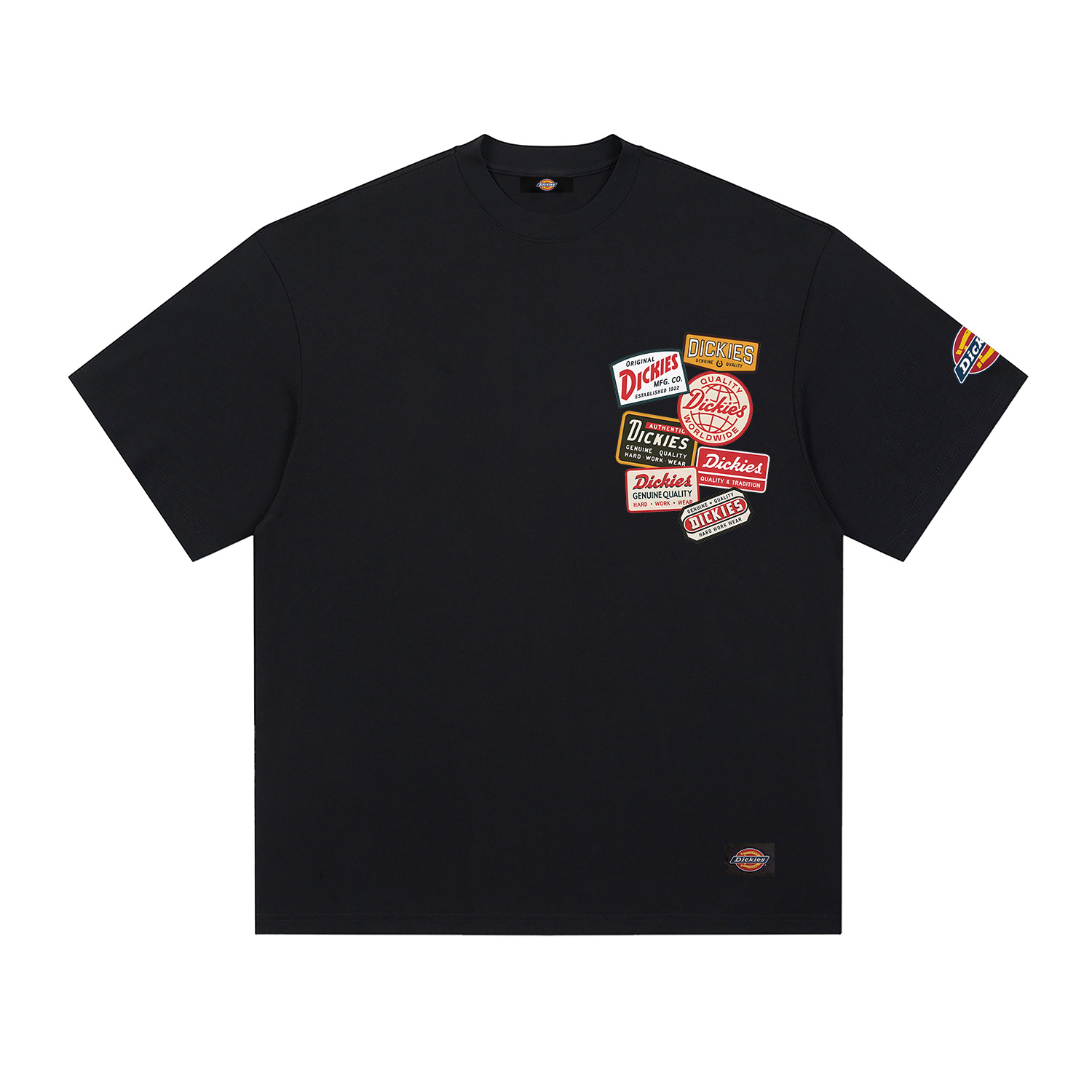 Футболка Dickies Graffiti Logo (черная)