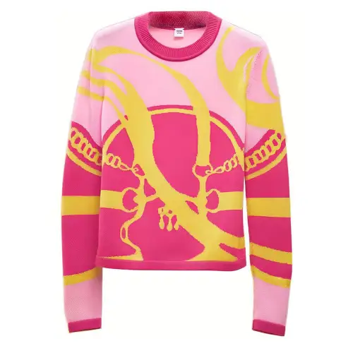 HERMES FW22 Knitwear Women's Ginger Yellow