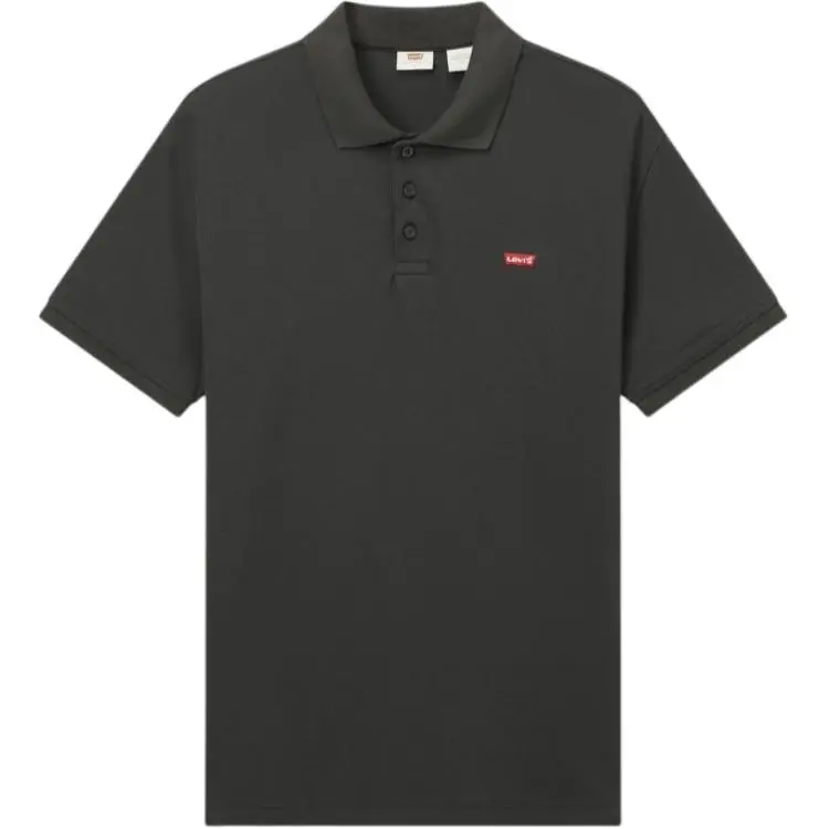 Levi's Polo Shirt Unisex Smoke Black