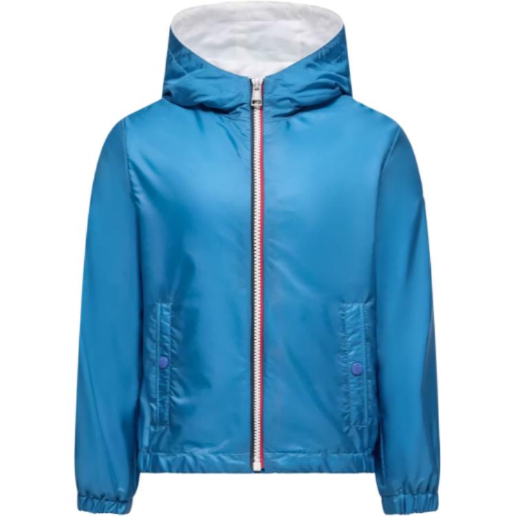 Куртка Moncler New Urville Hooded Rain Jacket (синяя)