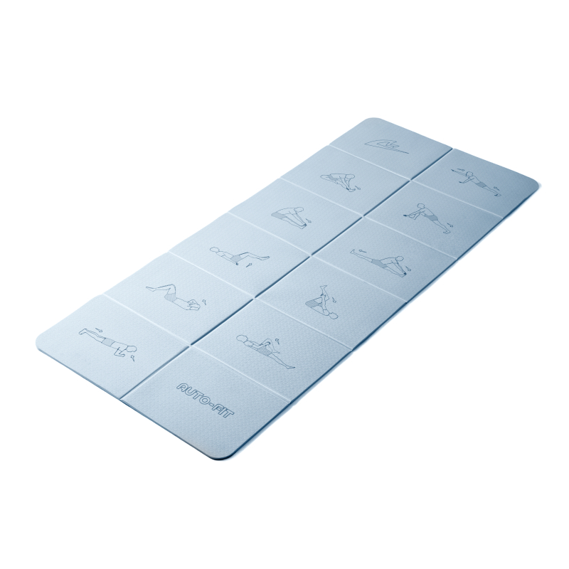 Antibacterial foldable sports non-slip yoga clothing, yoga mat for men and women, 0.6mm, 0.8mm