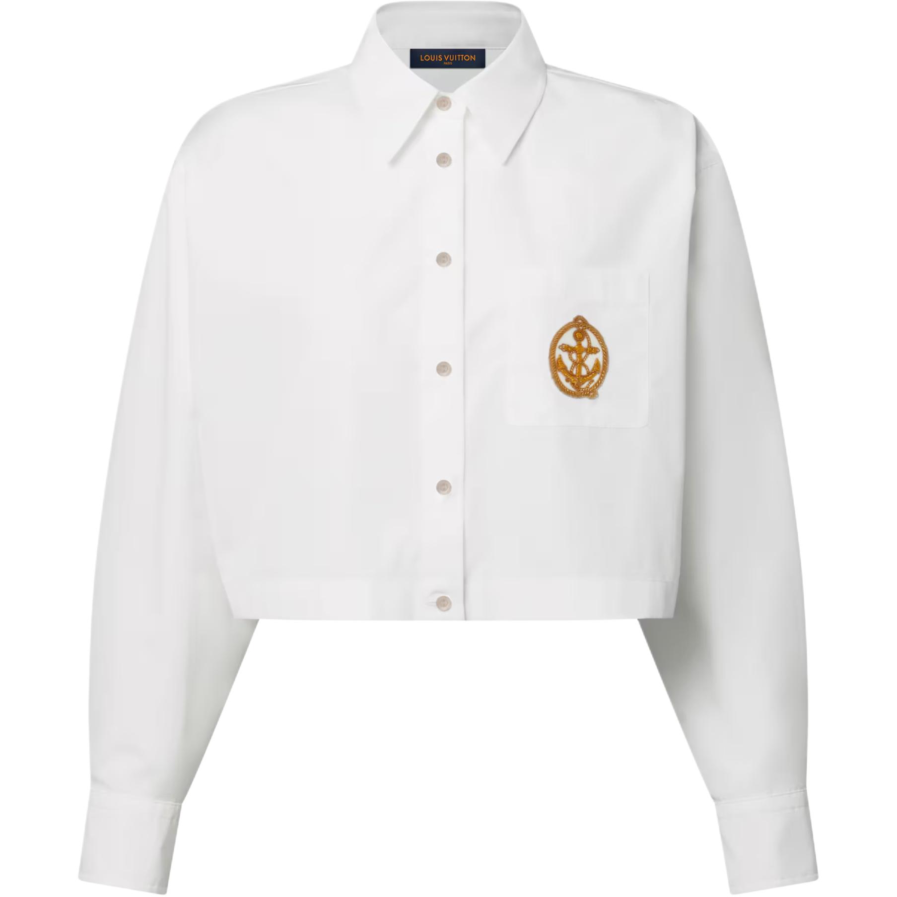 Женская рубашка Louis Vuitton LOUIS VUITTON SS26 Nautical (белый)