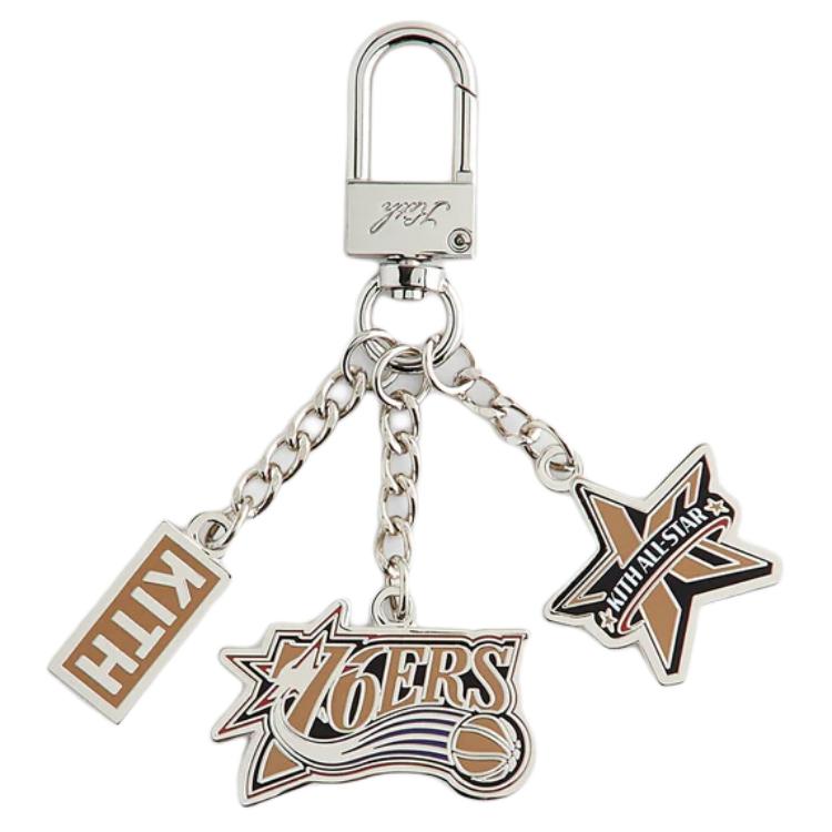 Мужской кулон KITH NBA Philadelphia 76ers (серебристый)