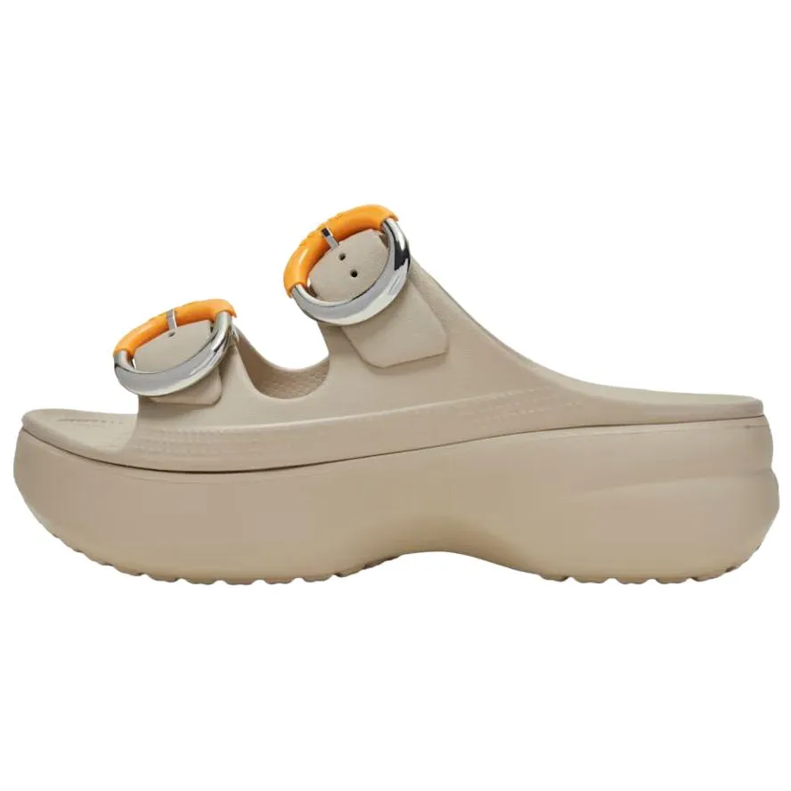 Crocs Saturday Slide Slippers Women's Beige