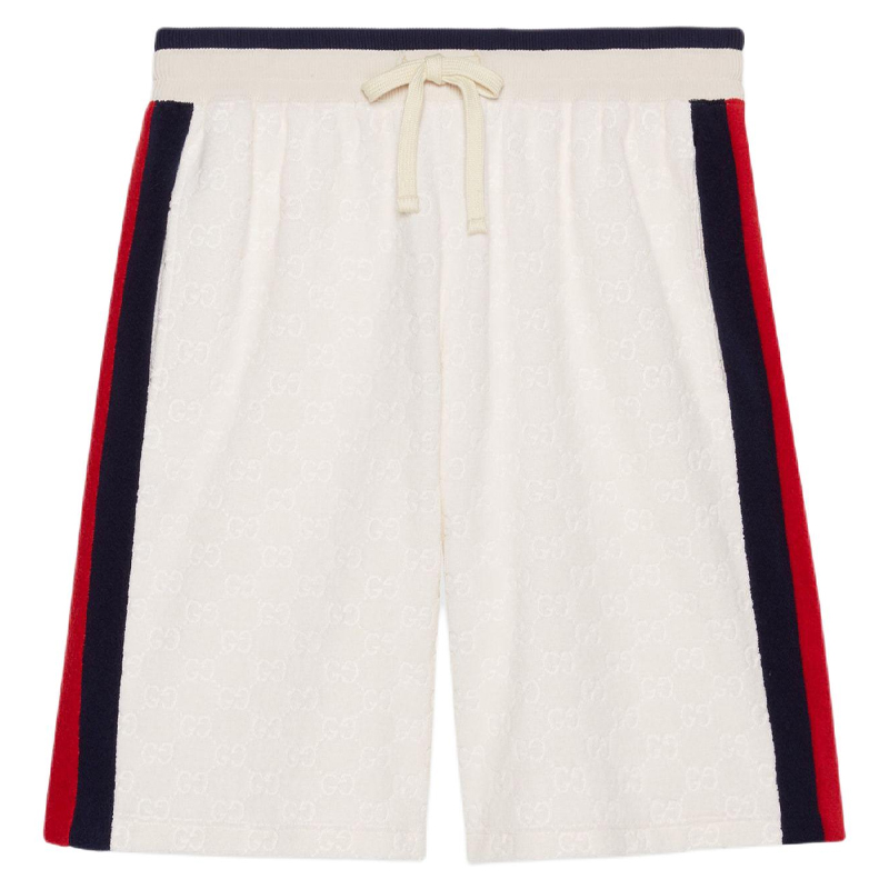 GUCCI Double G Cotton Shorts