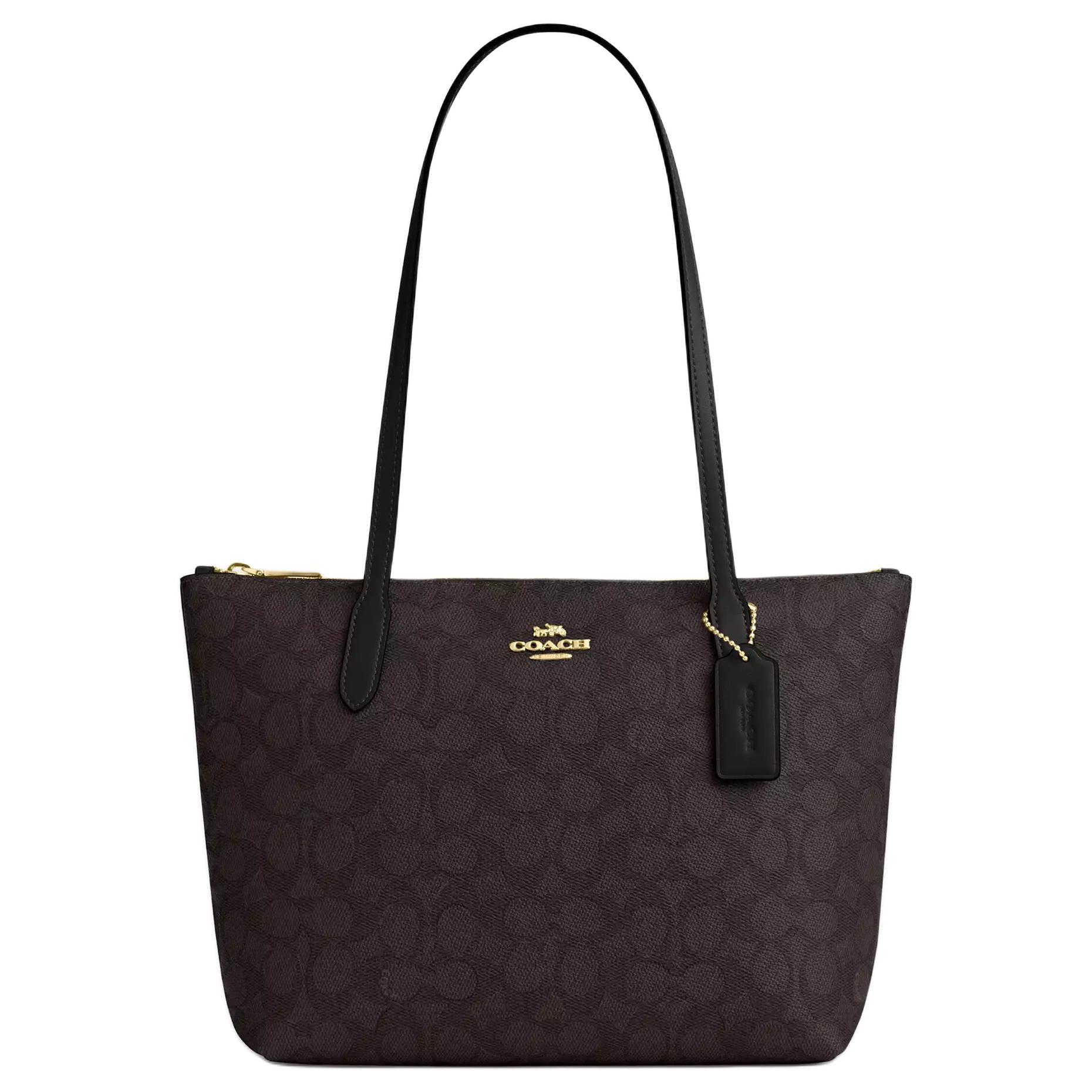 Женская сумка COACH Fiona 24 (черная)