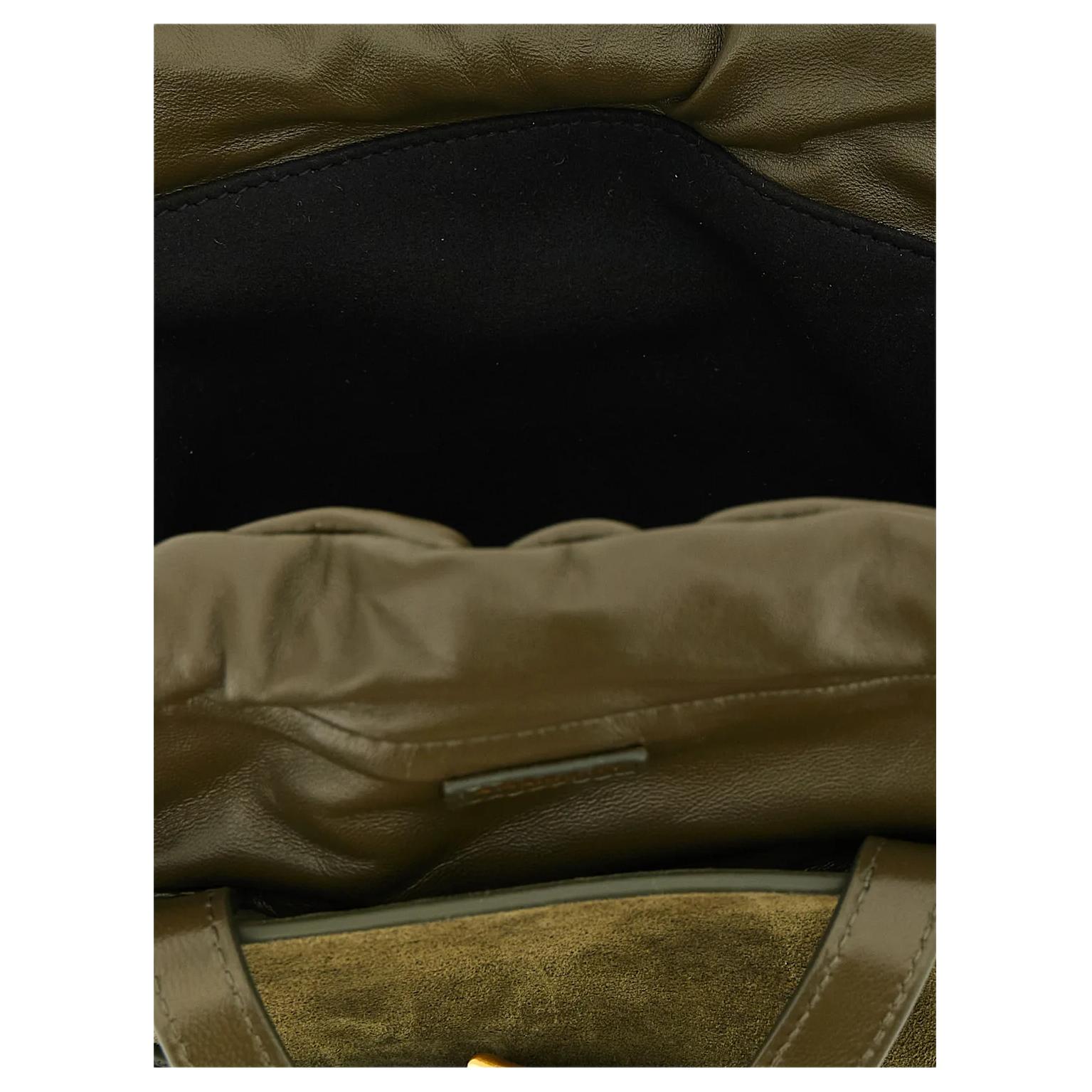 Сумка BALMAIN shuffle (зеленая) — фото 4