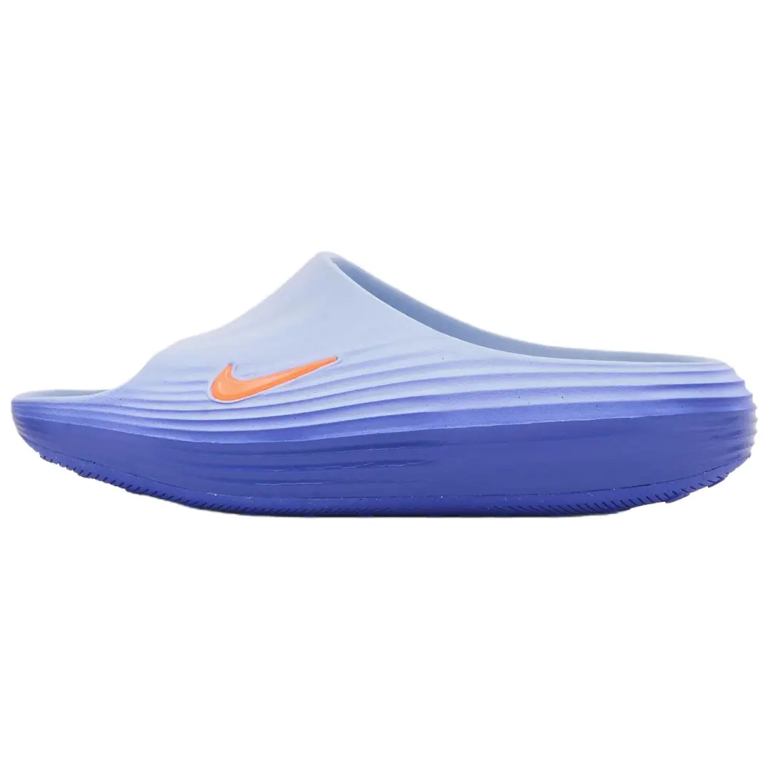 Nike ReactX Rejuven8 Slide Slippers Men's Blue Orange