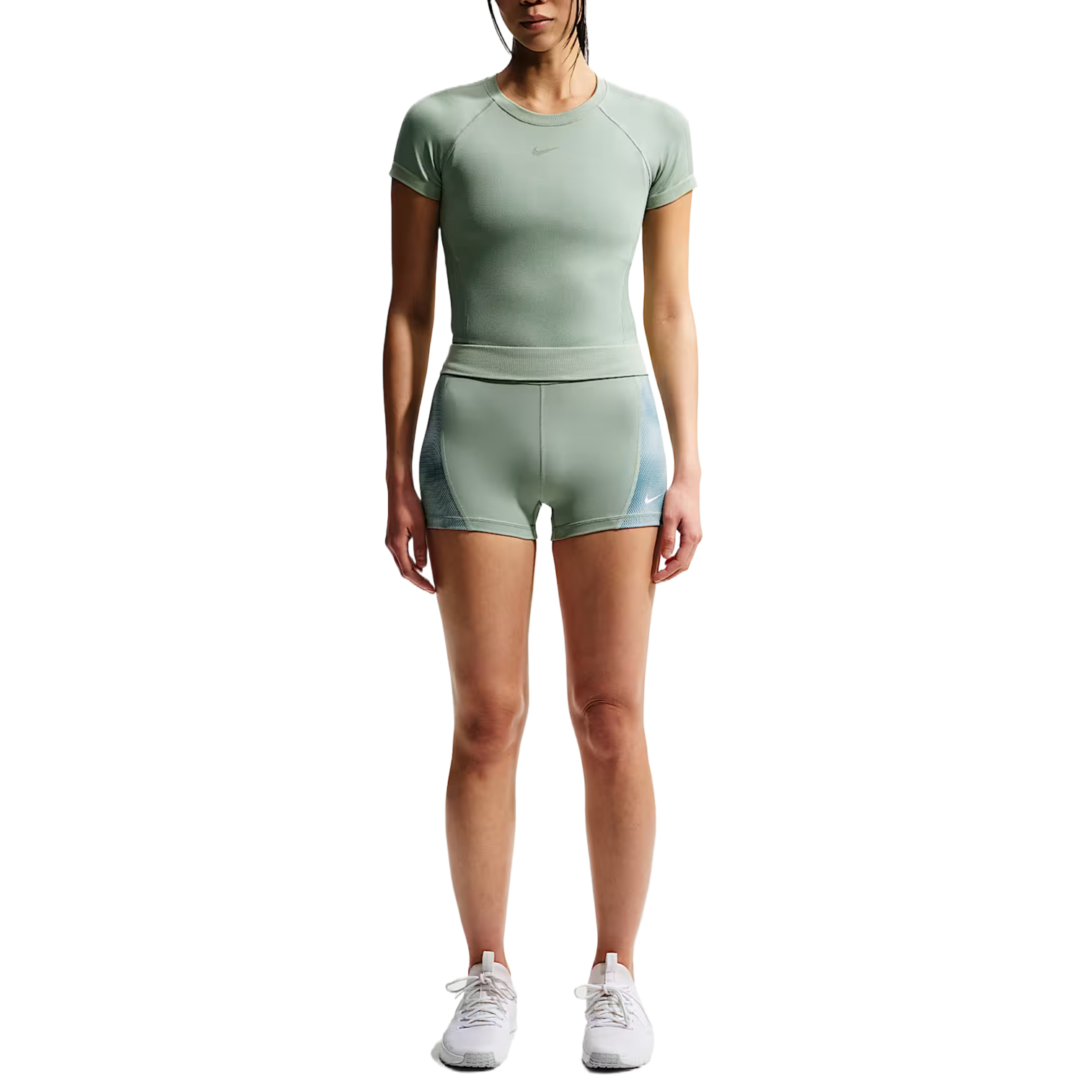 Женская футболка Nike Pro Seamless (черная)
