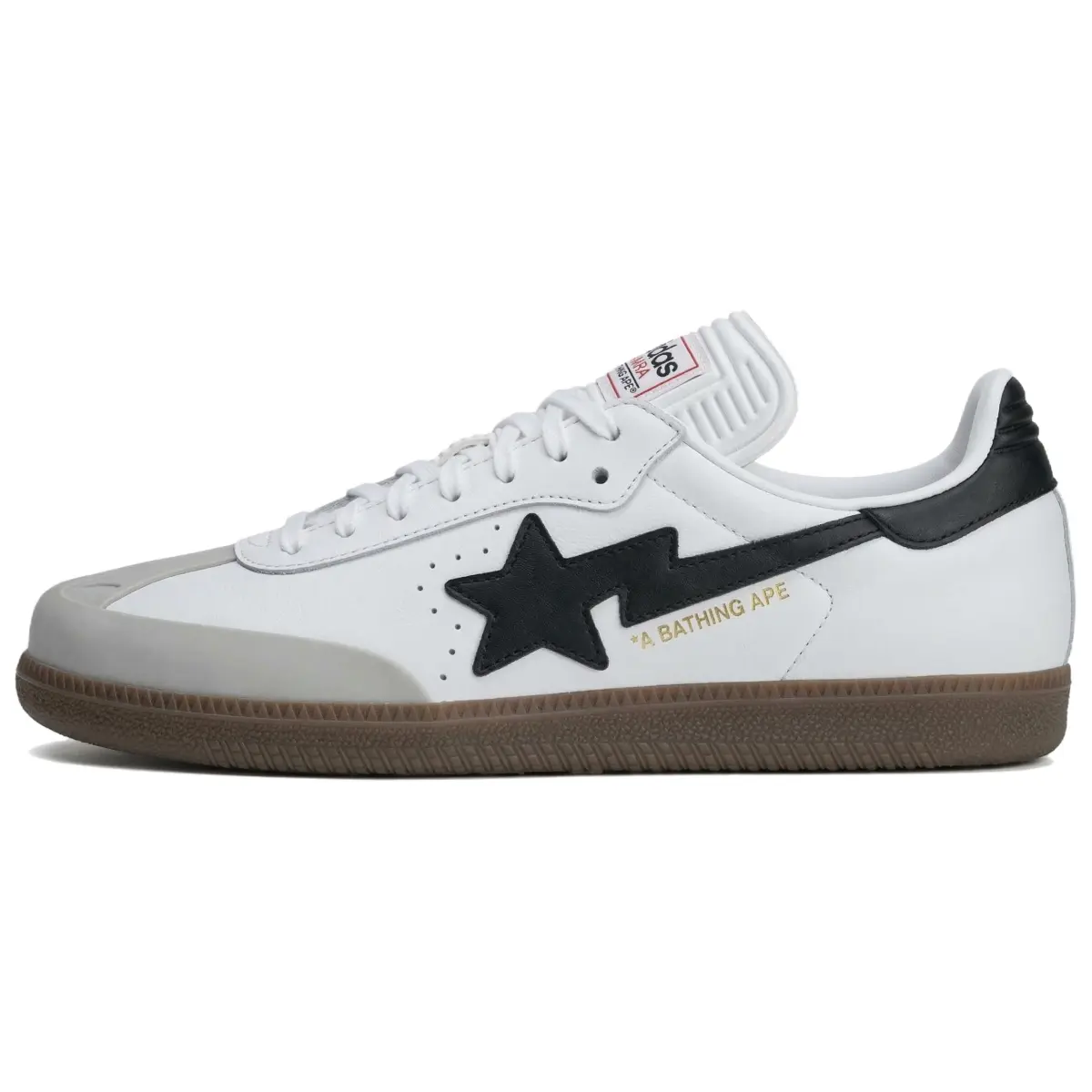 Samba Bape x Samba Adidas Originals 'White Black Gum'