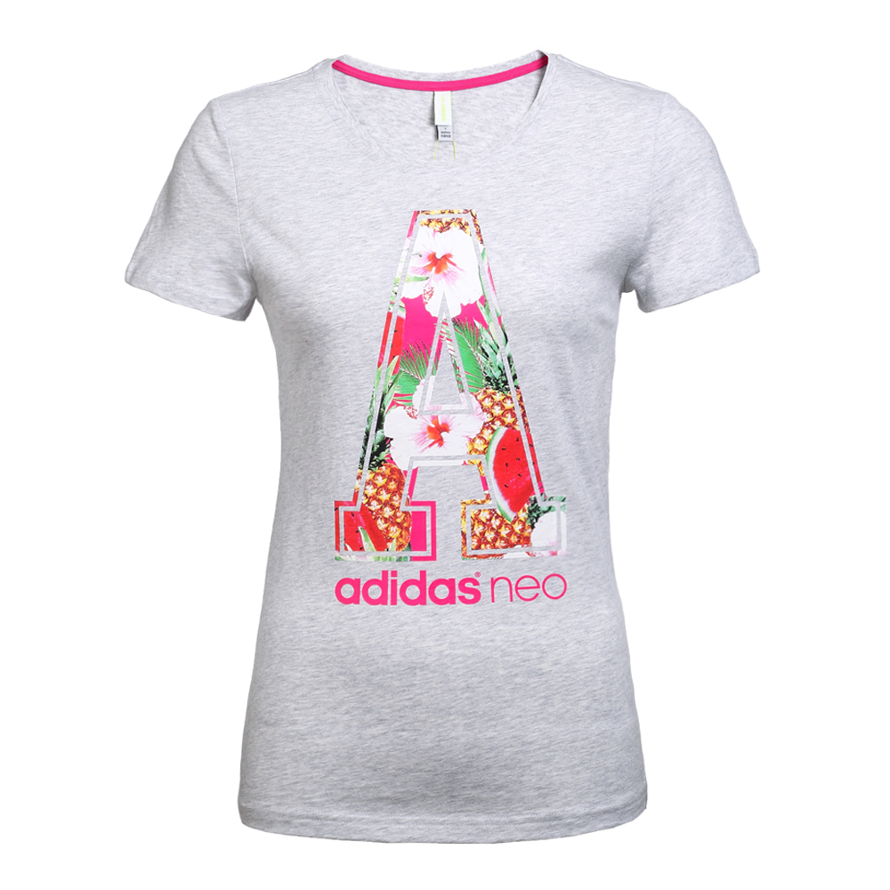 Женская футболка adidas neo (белая)