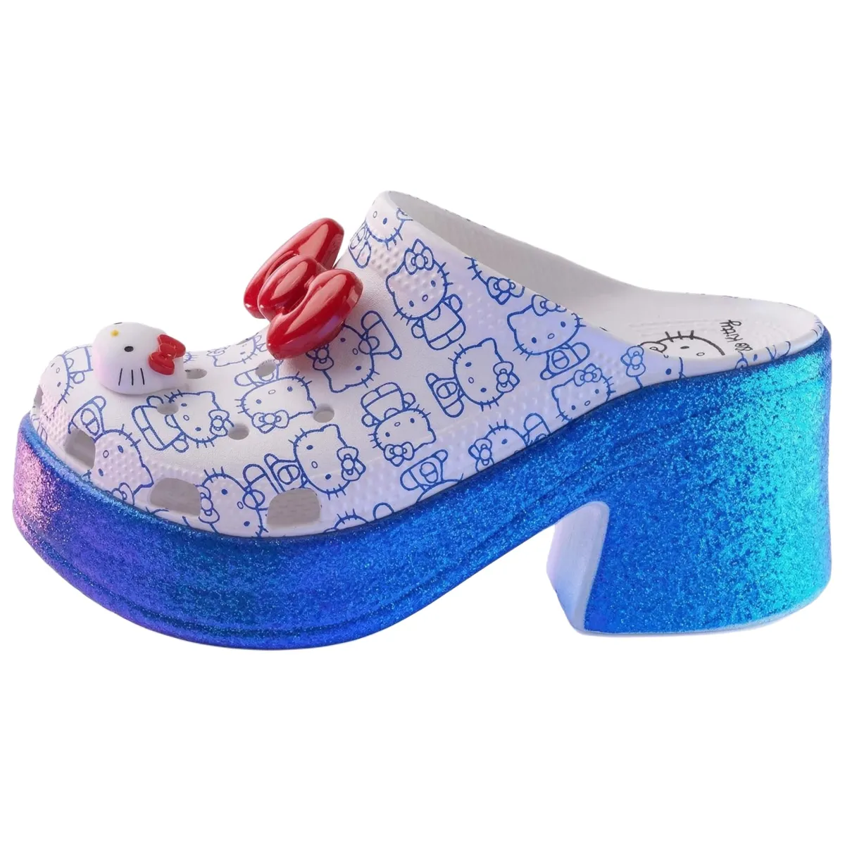 Crocs x Hello Kitty Siren Clog EVA Clogs Unisex White Blue