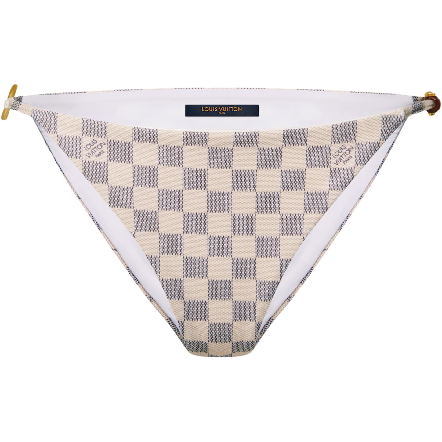Женские плавки Louis Vuitton SS26 Damier (разноцветные)