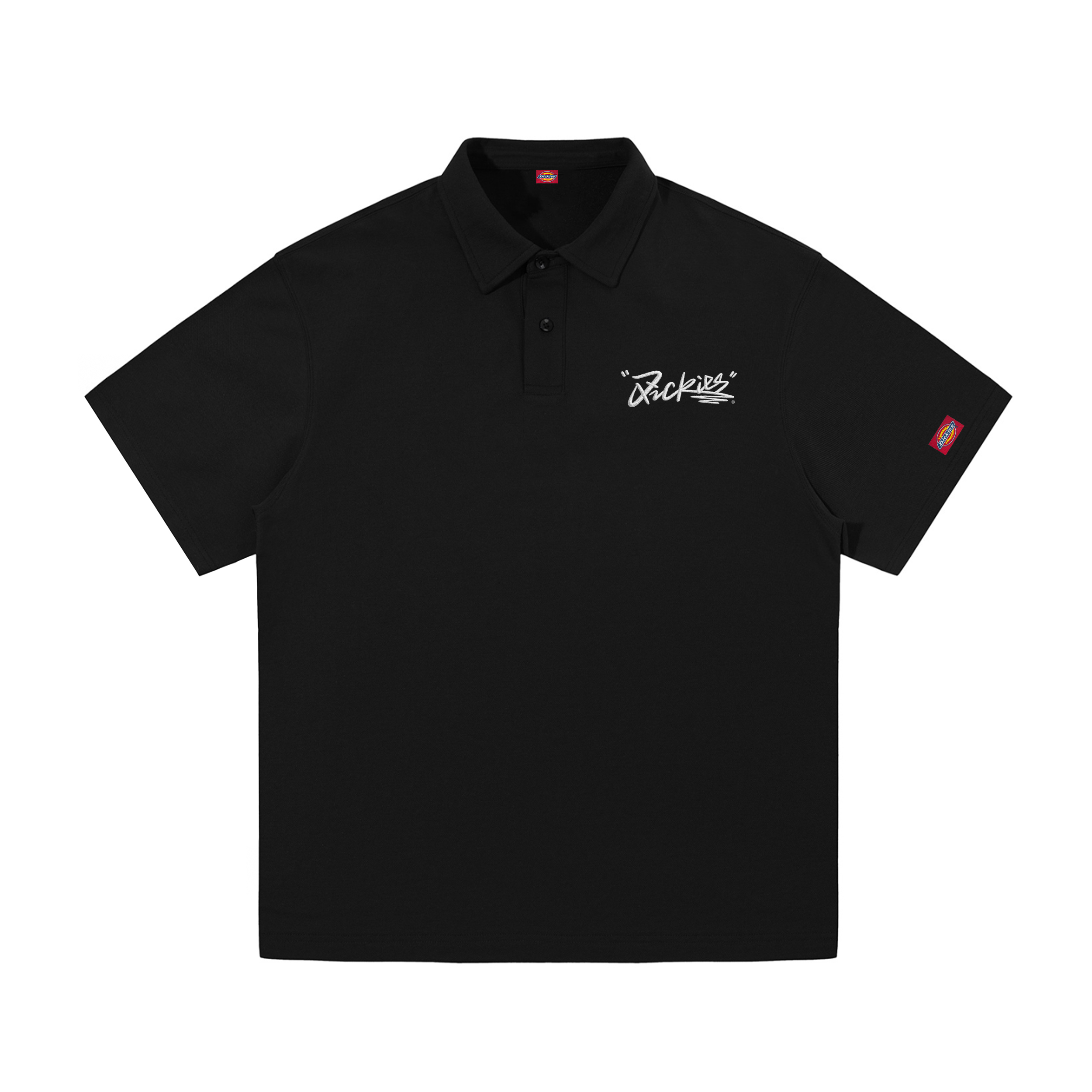 Футболка-поло Dickies Ретро (однотонная)