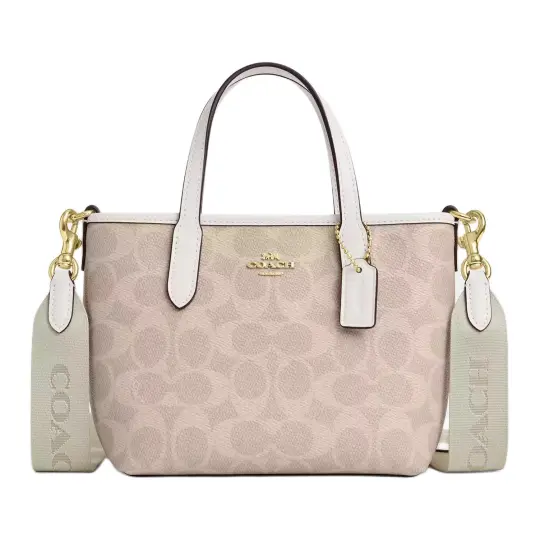 COACH City Artificial Leather Tote Bag, Shopping Bag, Crossbody Bag, One Shoulder Handbag Mini Women's