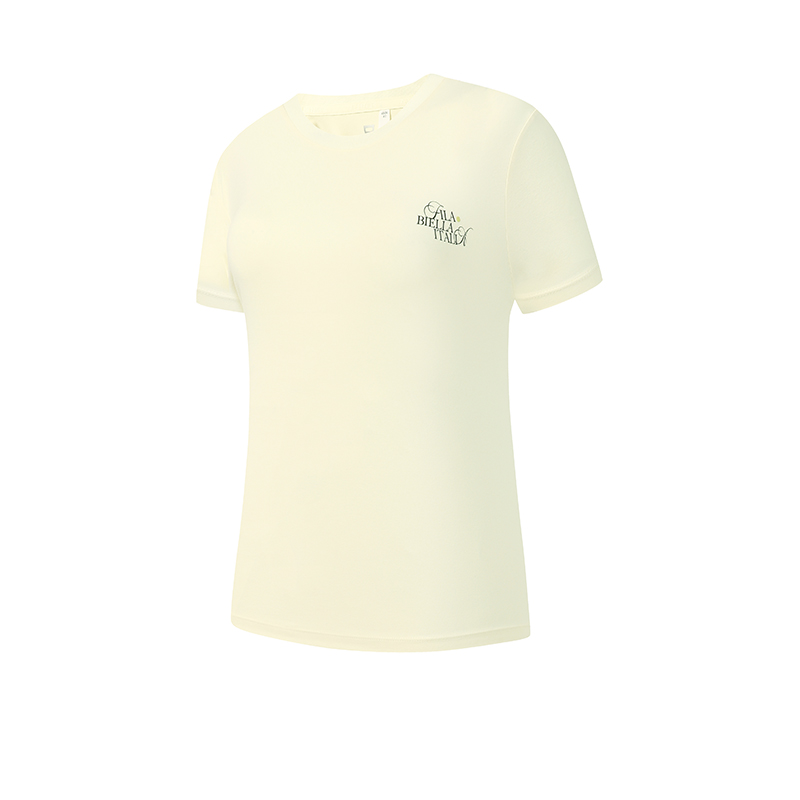 Женская футболка Fila TENNIS (желтая)