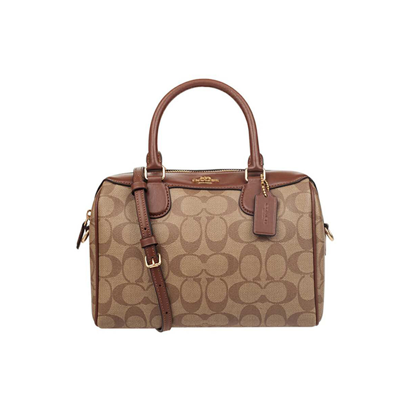 Женская сумка COACH Bennett 23 (коричневая) — фото 1