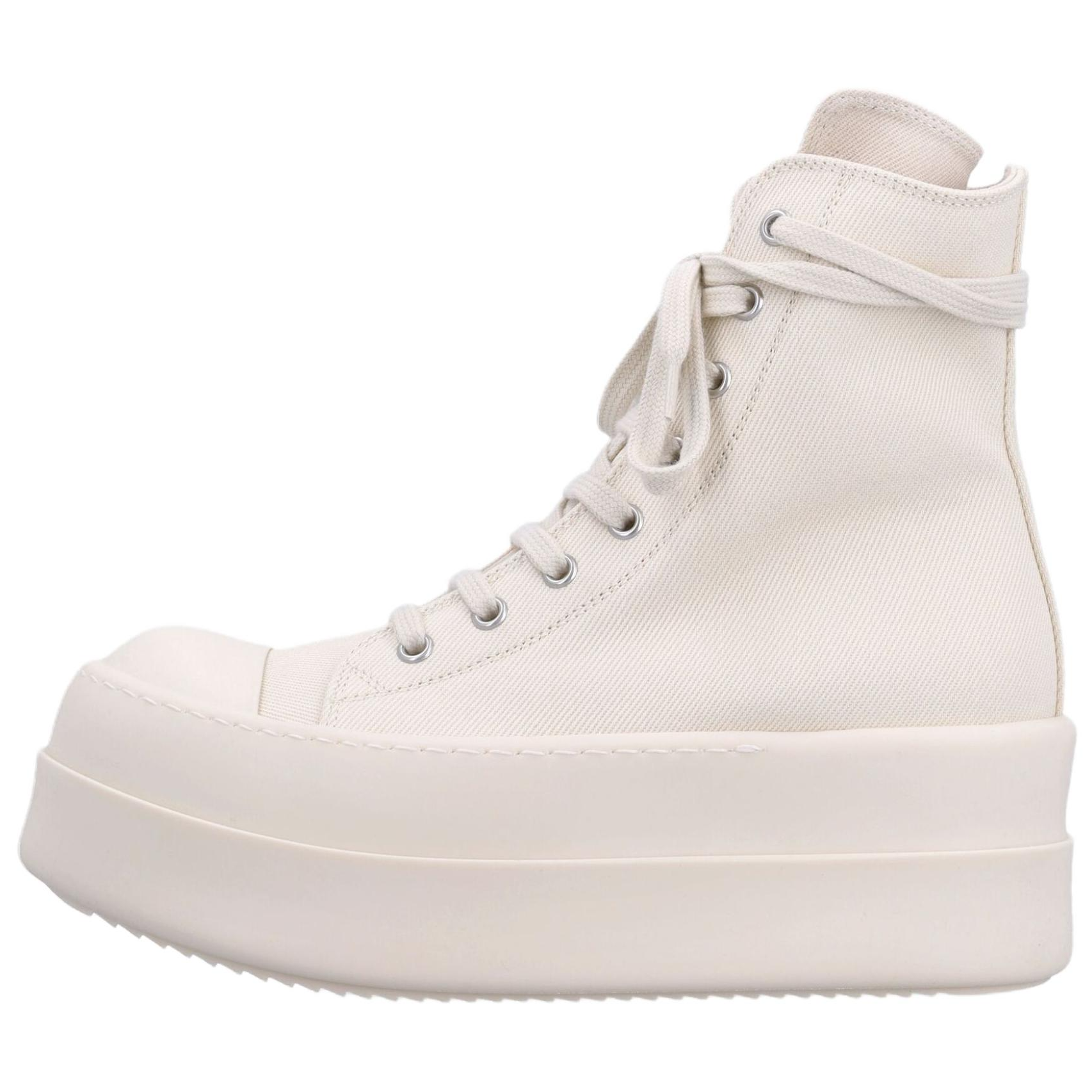 Женские кеды Rick Owens DRKSHDW (белые)