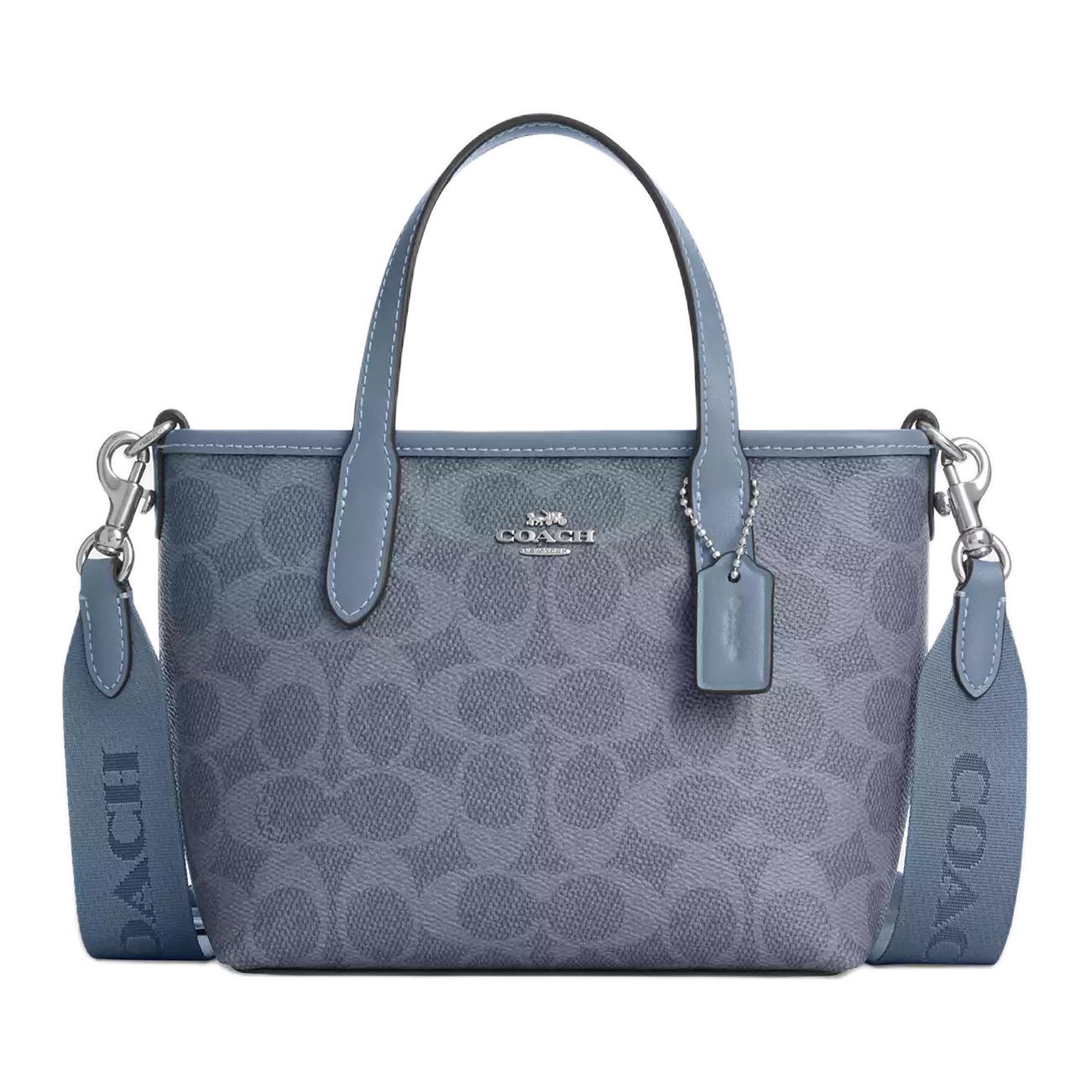 Женская сумка COACH City 16 (синяя)