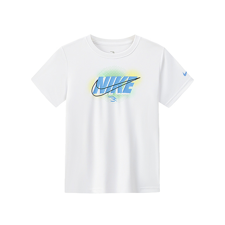 Мужская детская футболка Nike 3Brand (синяя)