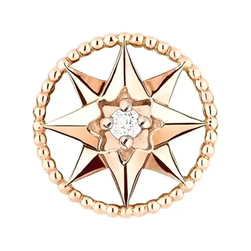 DIOR Earrings Women's Rose Gold