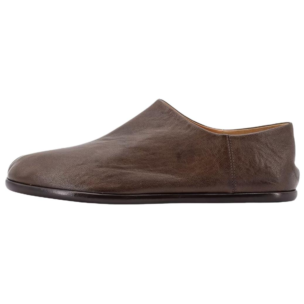 Мужские лоферы Maison Margiela Tabi (коричневые)