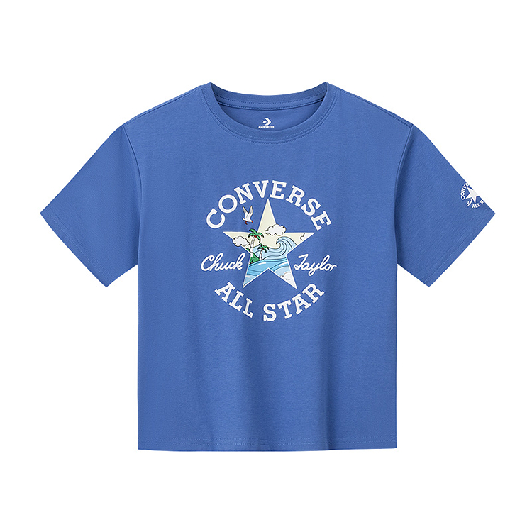Футболка Converse (разноцветная) — фото 28
