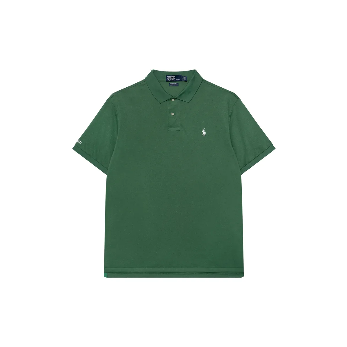 Polo Ralph Lauren Polo Shirt Custom Slim Fit Men's Green