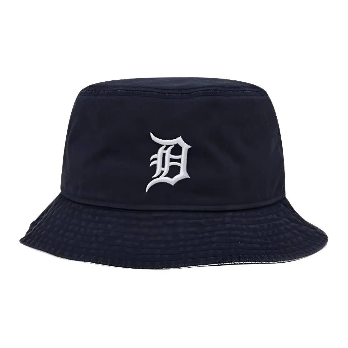 New Era Cotton Bucket Hats Unisex Navy Blue