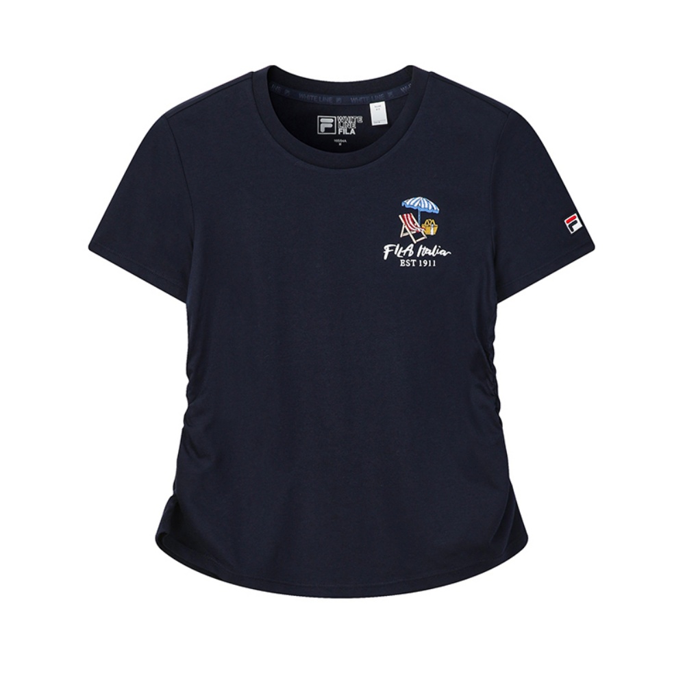 Женская футболка Fila HERITAGE (синяя)
