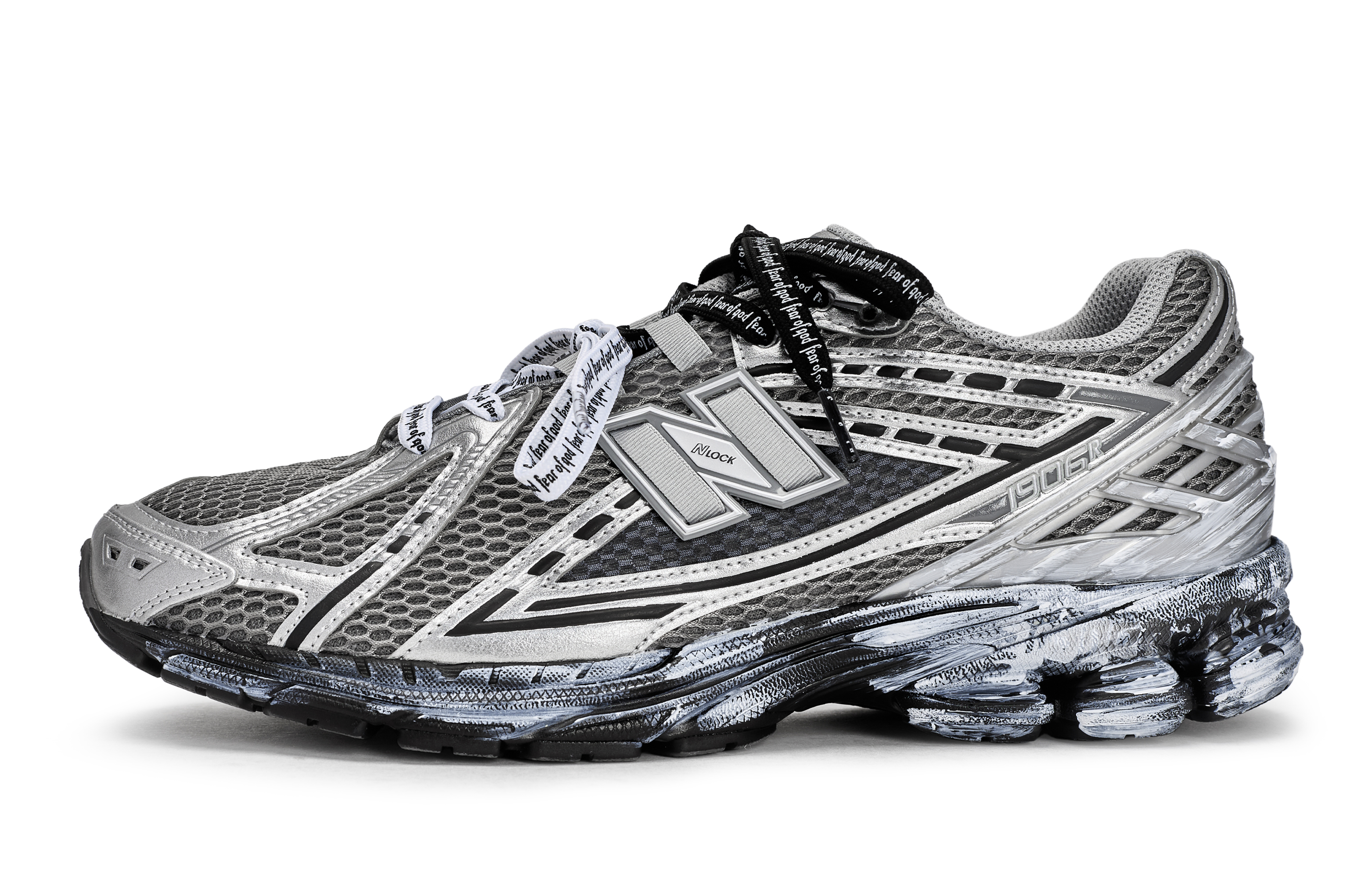 New Balance NB 1906R Abrasion Resistant Low top Running Shoes Unisex Gray Silver
