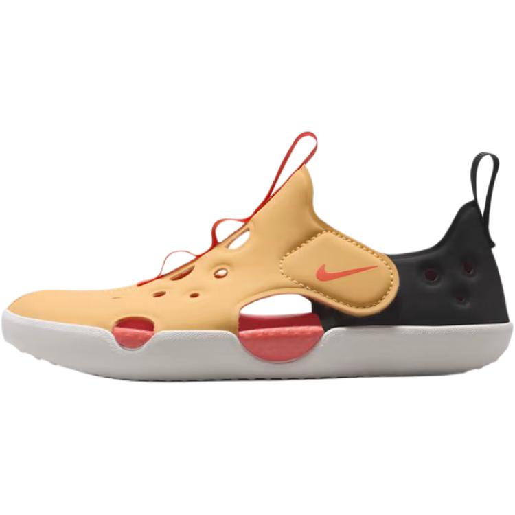 Детские сандалии Nike Sunray Protect 4 (оранжево-черные)