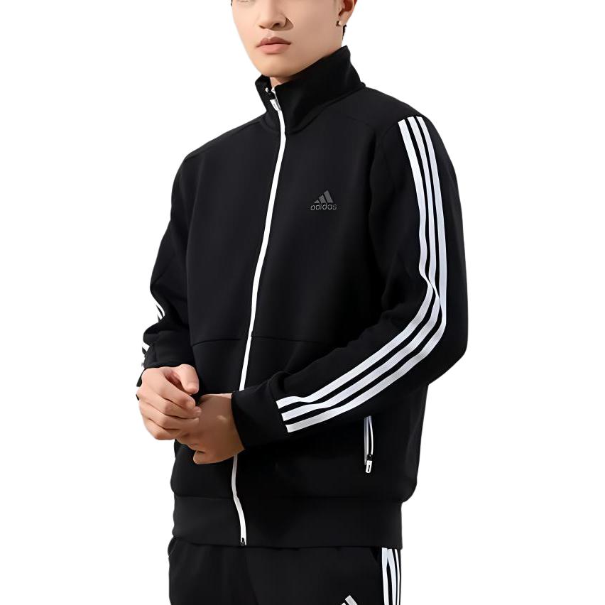 Мужская куртка adidas (черная) — фото 5