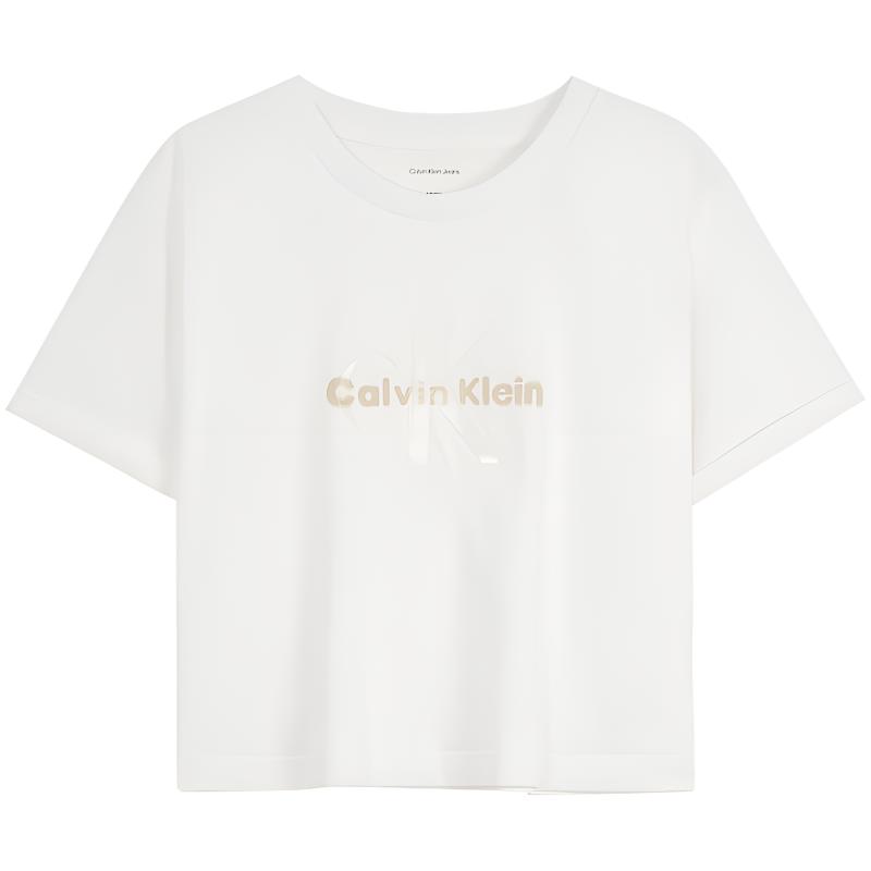 Женская футболка CALVIN KLEIN Jeans (белая)