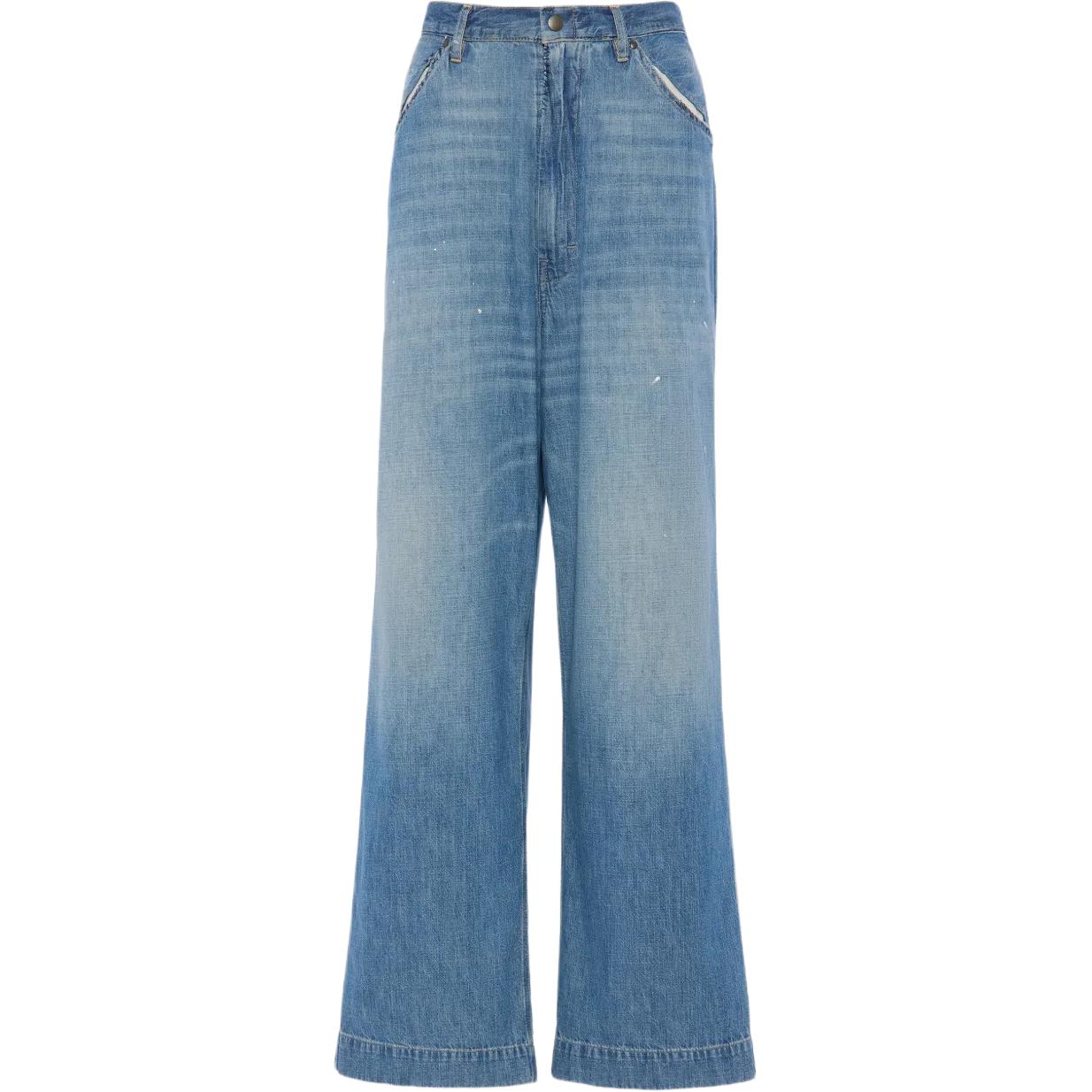 Женские джинсы Maison Margiela (синие)