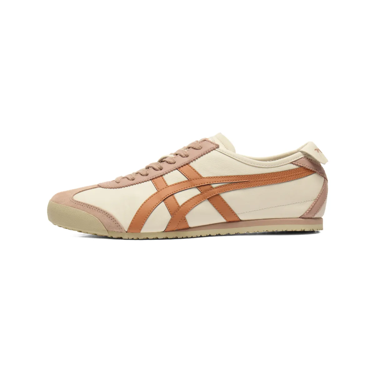 Onitsuka Tiger Mexico 66 Retro Sports Low top Casual Shoes Unisex Beige Orange