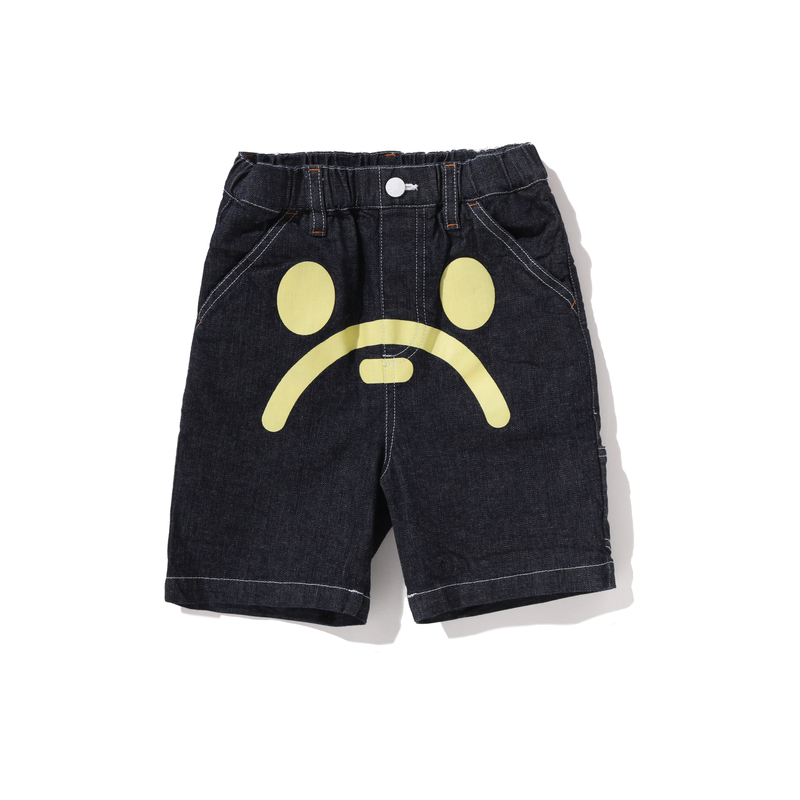 Детские шорты A BATHING APE SS26 BABY MILO (синие)