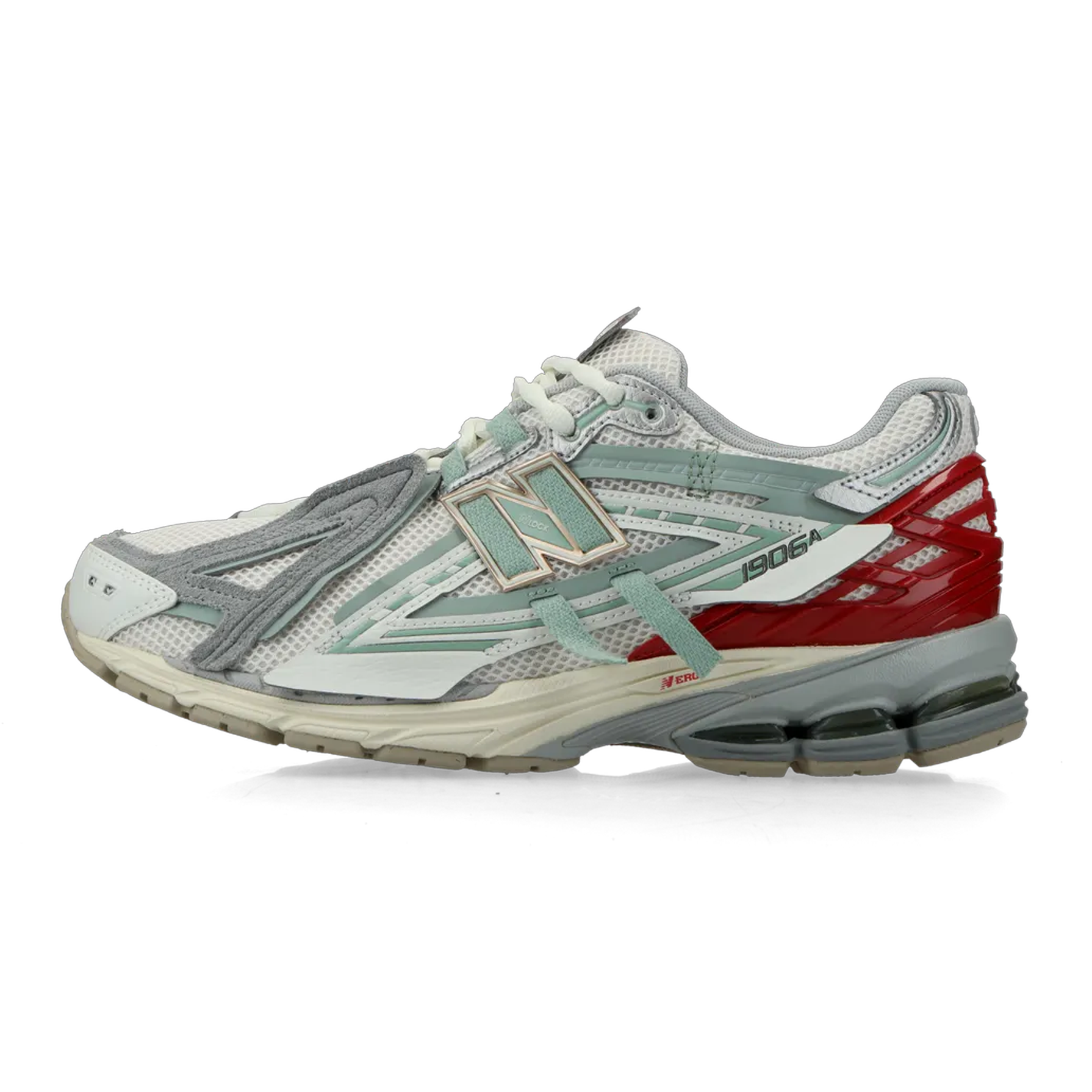 Кроссовки New Balance 1906A (бежево-зеленые)