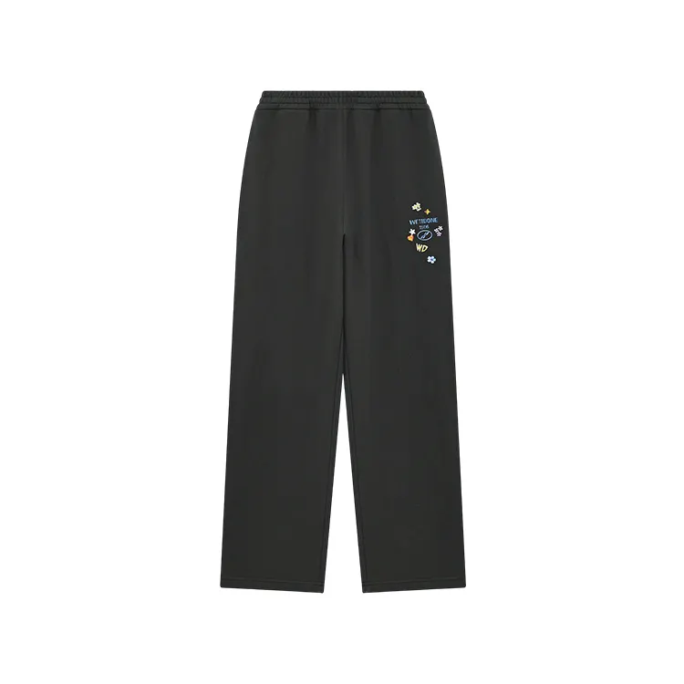 WE11DONE Sticker, trousers for men and women, with little bears, print