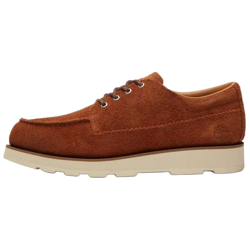 Timberland Britton Casual Leather Shoes Men's Caramel Brown