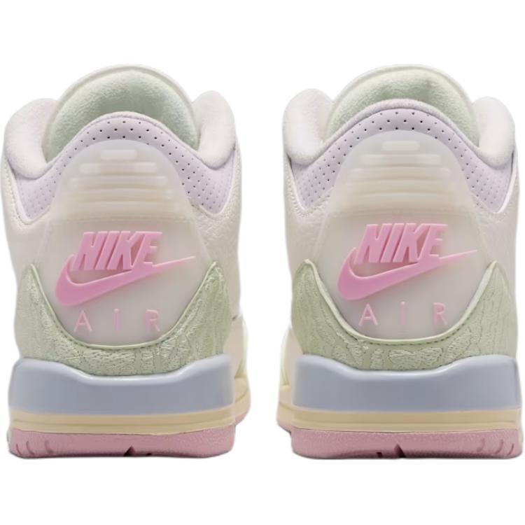 Кроссовки Jordan JordanAir Jordan 3 Retro "Sail and Jade Aura" (светло-бежевые) — 帆白 — фото 5
