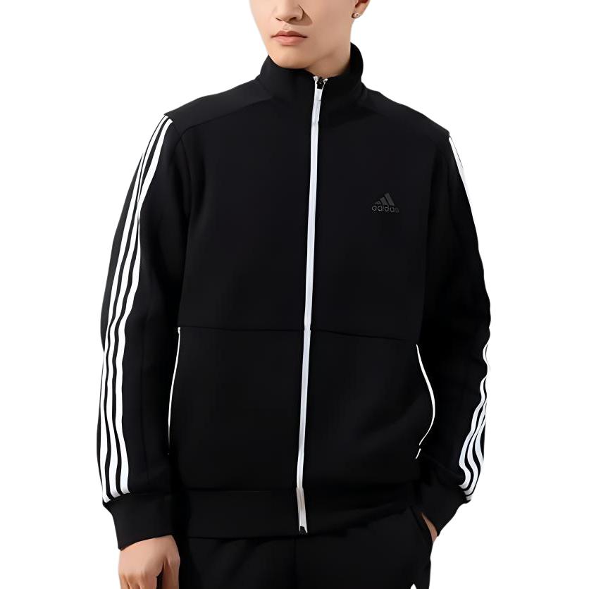 Мужская куртка adidas (черная) — фото 3